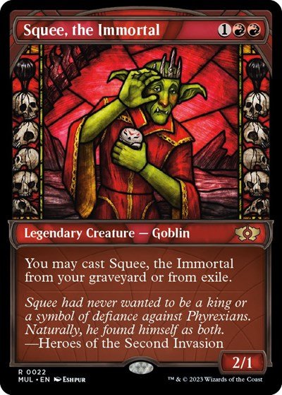 Squee, the Immortal (March of the Machine: Multiverse Legends) Near Mint Foil - Nick Nack's Full Frontal Attack