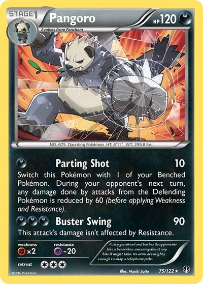 Pangoro (XY - BREAKpoint) Heavy Play