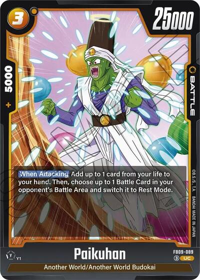 Paikuhan FB09 - 089 (Dual Evolution) Near Mint - Nick Nack's Full Frontal Attack