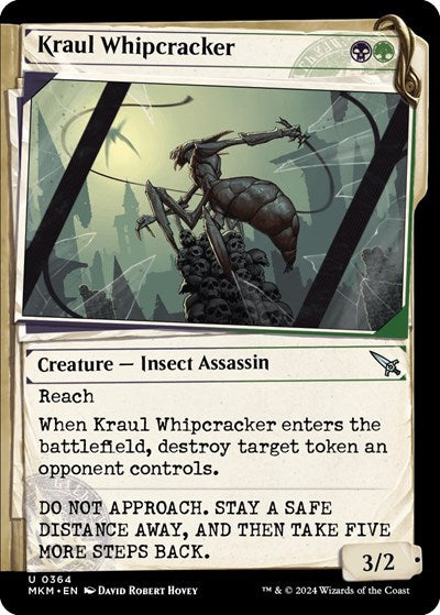 Kraul Whipcracker (Showcase) (Murders at Karlov Manor) Near Mint