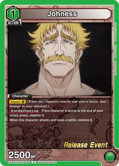 Johness (Hunter x Hunter Release Event Cards) Near Mint
