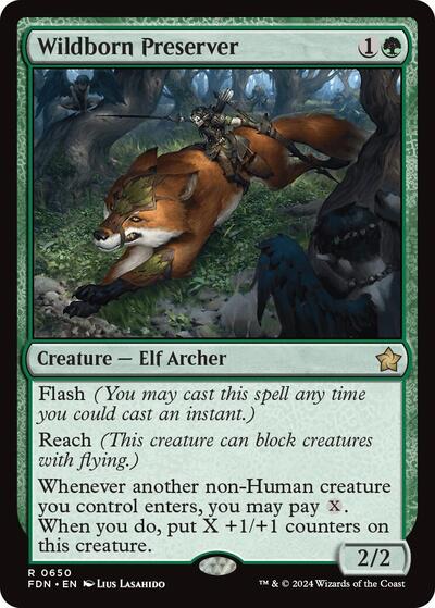 Wildborn Preserver (Foundations) Near Mint