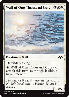 Wall of One Thousand Cuts (Modern Horizons) Near Mint - Nick Nack's Full Frontal Attack
