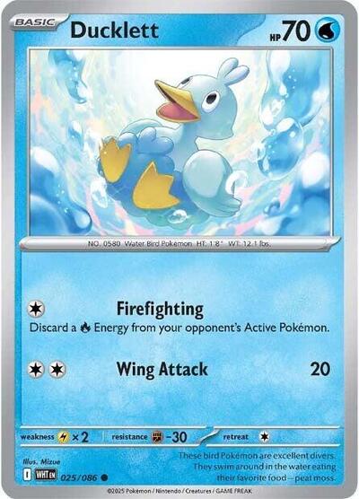 Ducklett (SV: White Flare) Near Mint - Nick Nack's Full Frontal Attack