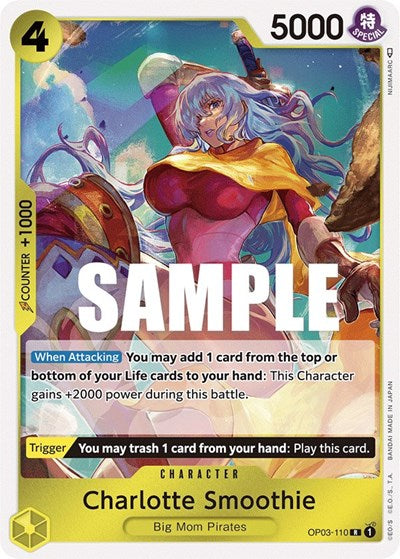 Charlotte Smoothie (Pillars of Strength) Near Mint Foil