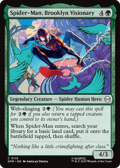 Spider - Man, Brooklyn Visionary (Marvel's Spider - Man) Near Mint - Nick Nack's Full Frontal Attack