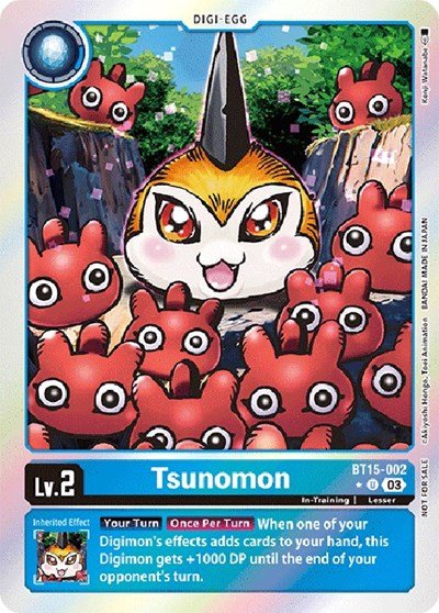 Tsunomon (Exceed Apocalypse Box Promotion Pack) (Exceed Apocalypse) Near Mint - Nick Nack's Full Frontal Attack