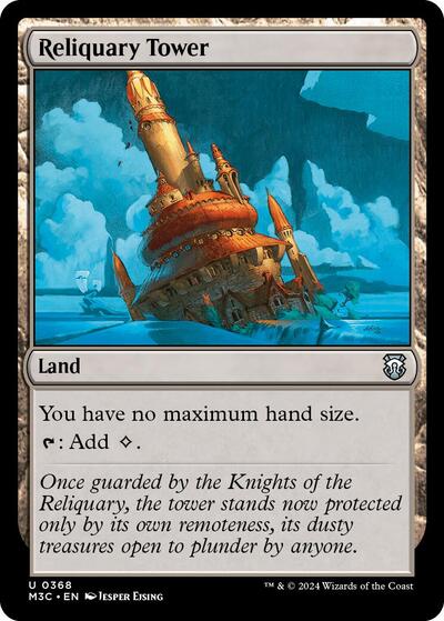 Reliquary Tower (Commander: Modern Horizons 3) Near Mint - Nick Nack's Full Frontal Attack