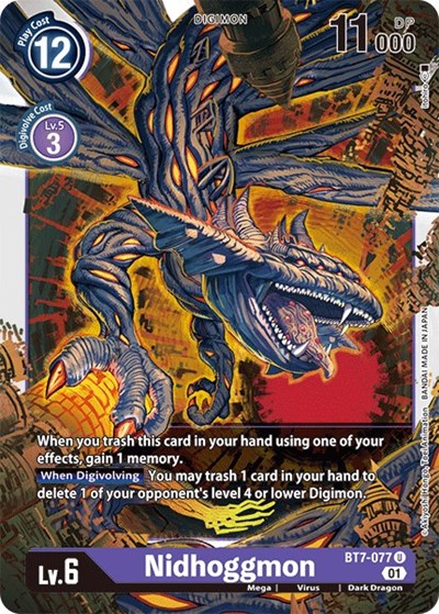 Nidhoggmon (The Next Adventure) Near Mint