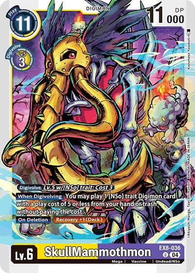 SkullMammothmon (Chain of Liberation) Near Mint - Nick Nack's Full Frontal Attack