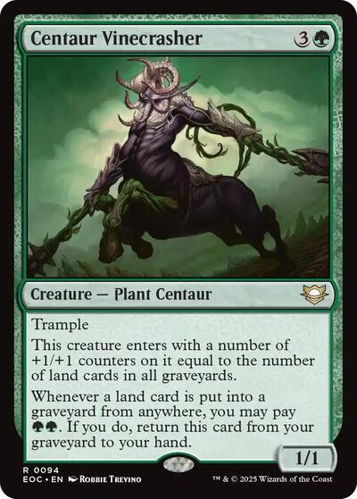 Centaur Vinecrasher (Commander: Edge of Eternities) Near Mint - Nick Nack's Full Frontal Attack