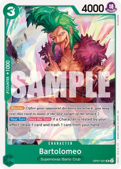 Bartolomeo (Reprint) (Premium Booster - The Best - Vol. 2) Near Mint - Nick Nack's Full Frontal Attack