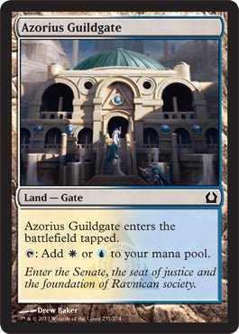 Azorius Guildgate (Return to Ravnica) Near Mint - Nick Nack's Full Frontal Attack