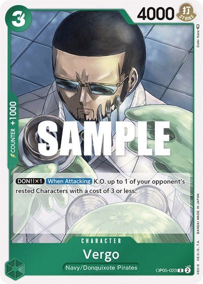 Vergo (Awakening of the New Era) Near Mint Foil - Nick Nack's Full Frontal Attack