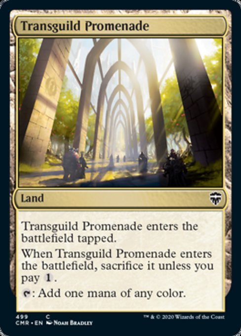 Transguild Promenade (Commander 2020 Commander Legends) Near Mint - Nick Nack's Full Frontal Attack