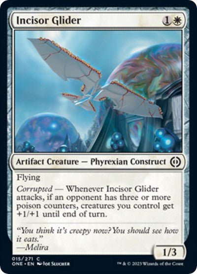 Incisor Glider (Phyrexia: All Will Be One) Near Mint - Nick Nack's Full Frontal Attack