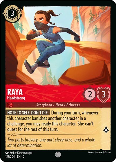 Raya - Headstrong (Rise of the Floodborn) Near Mint - Nick Nack's Full Frontal Attack