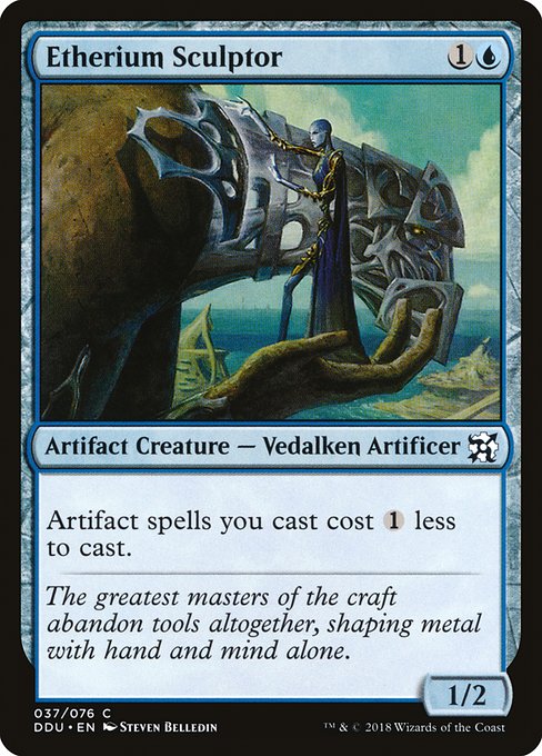 Etherium Sculptor (Duel Decks: Elves vs Inventors) Near Mint