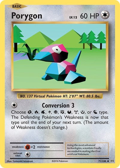 Porygon (XY - Evolutions) Near Mint