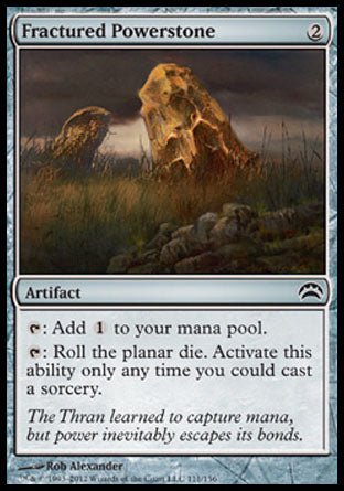 Fractured Powerstone (Planechase 2012) Near Mint - Nick Nack's Full Frontal Attack
