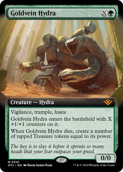Goldvein Hydra (Extended Art) (Outlaws of Thunder Junction) Near Mint Foil