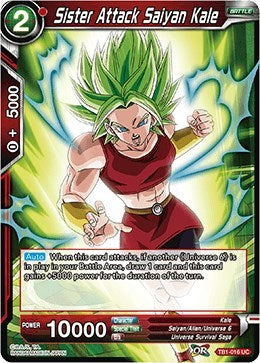 Sister Attack Saiyan Kale (Tournament of Power) Near Mint