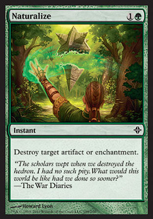 Naturalize (Rise of the Eldrazi) Light Play