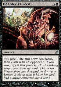 Hoarder's Greed (Lorwyn) Light Play