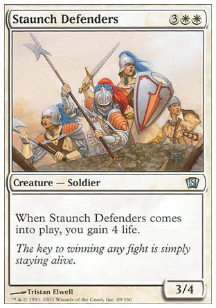 Staunch Defenders (8th Edition) Near Mint - Nick Nack's Full Frontal Attack