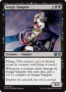 Sengir Vampire (Welcome Deck 2016) Near Mint - Nick Nack's Full Frontal Attack