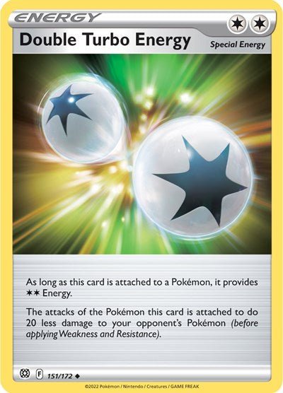 Double Turbo Energy (SWSH09: Brilliant Stars) Near Mint - Nick Nack's Full Frontal Attack