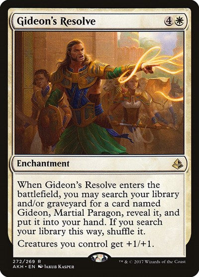 Gideon's Resolve (Amonkhet) Near Mint