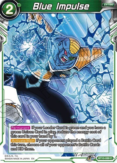 Blue Impulse (Rise of the Unison Warrior) Near Mint - Nick Nack's Full Frontal Attack