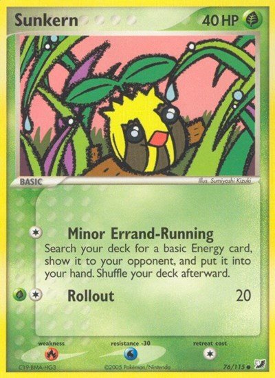 Sunkern (Unseen Forces) Light Play - Nick Nack's Full Frontal Attack