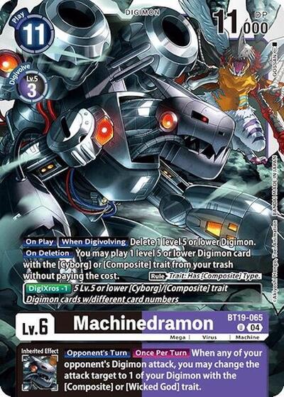 Machinedramon BT19-065 (Release Special Booster 2.0) Near Mint Foil
