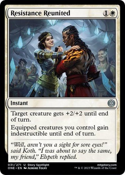 Resistance Reunited (Phyrexia: All Will Be One) Near Mint - Nick Nack's Full Frontal Attack
