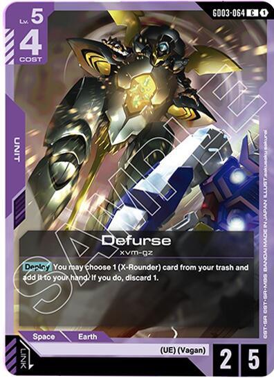 Defurse (Steel Requiem) Near Mint - Nick Nack's Full Frontal Attack