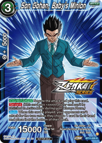 Son Gohan, Baby's Minion (Event Pack 12) (BT11-035) [Tournament Promotion Cards]