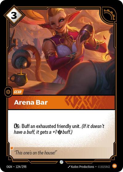 Arena Bar (Origins) Near Mint - Nick Nack's Full Frontal Attack