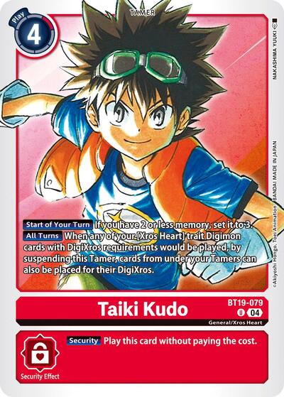 Taiki Kudo (Release Special Booster 2.5) Heavy Play