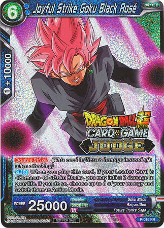 Frappe joyeuse Goku Black Rose [P-015] 