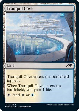 Tranquil Cove (Kamigawa: Neon Dynasty) Near Mint - Nick Nack's Full Frontal Attack