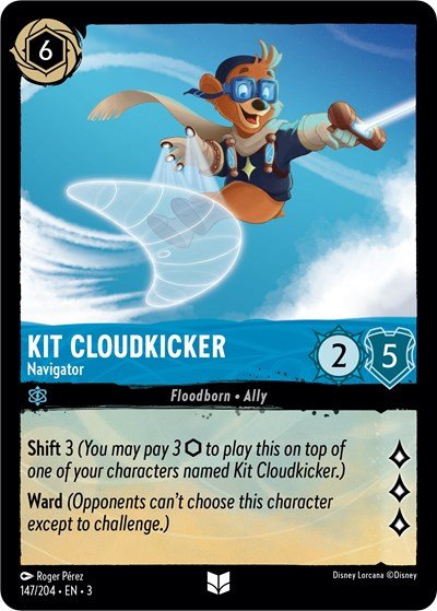 Kit Cloudkicker - Navigator (Into the Inklands) Near Mint - Nick Nack's Full Frontal Attack