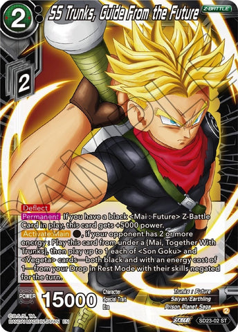 SS Trunks, Guide From the Future (SD23-02) [Critical Blow]