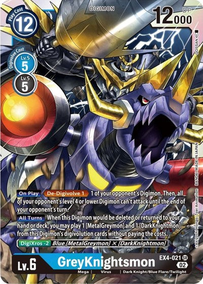 GreyKnightsmon (Alternative Being Booster) Near Mint Foil