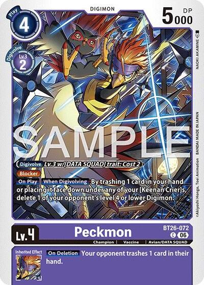 Peckmon (Timeless Bonds) Near Mint