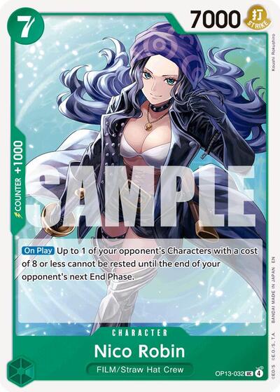 Nico Robin (Carrying On His Will) Near Mint - Nick Nack's Full Frontal Attack