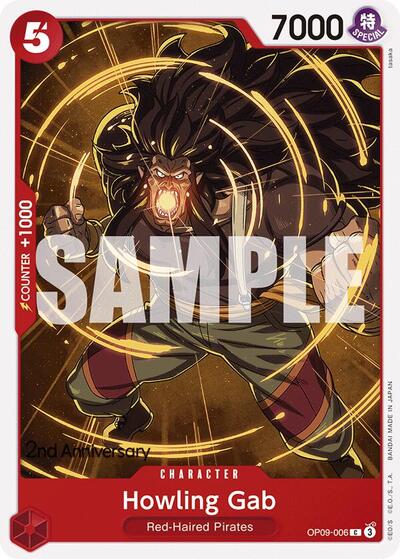 Howling Gab (Emperors in the New World: 2nd Anniversary Tournament Cards) Near Mint
