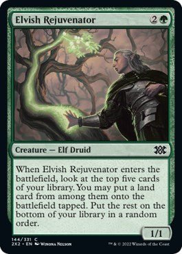 Elvish Rejuvenator (Double Masters 2022) Near Mint Foil - Nick Nack's Full Frontal Attack