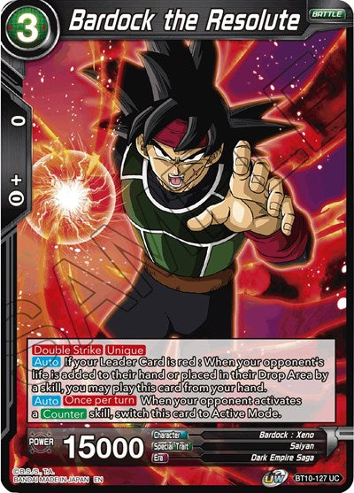 Bardock the Resolute (Rise of the Unison Warrior) Near Mint